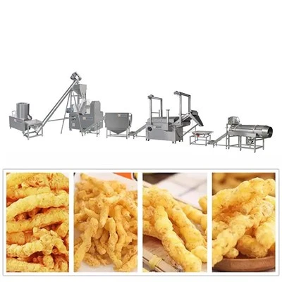 دستگاه ساخت Cheetos Kurkuer سرخ شده/پخته شده